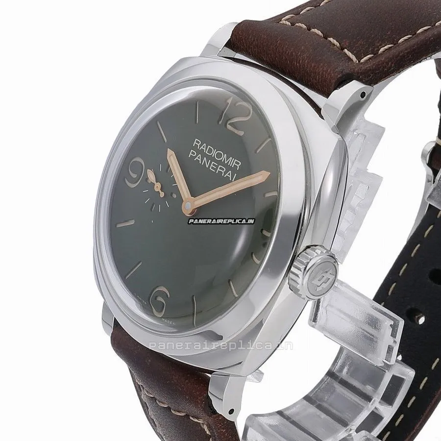 Alternative view of Wholesale Copy Panerai Radiomir 45mm Steel Case Automatic Watch