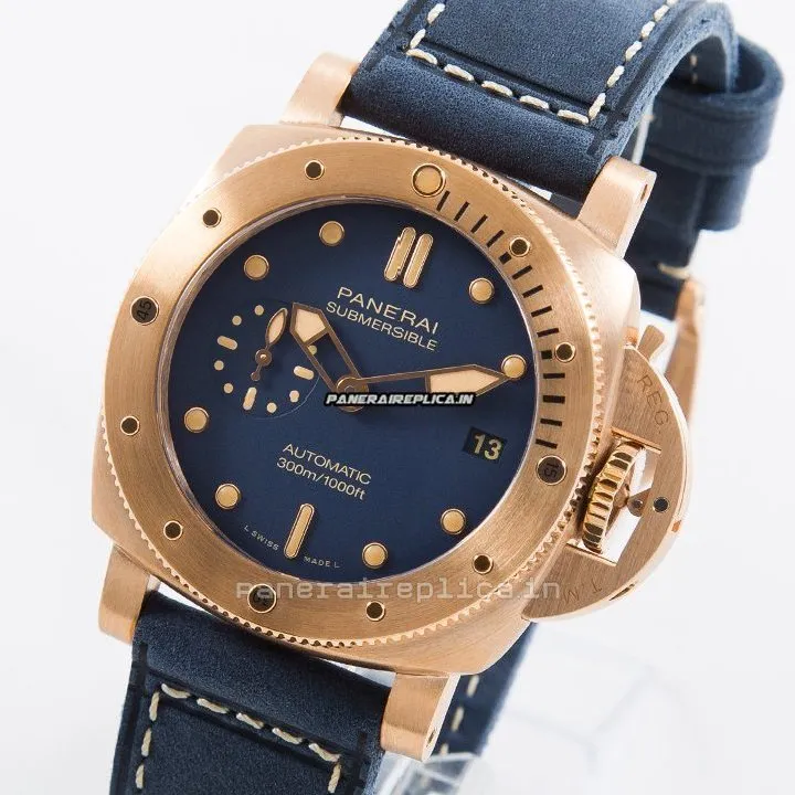 Good Fake Panerai Special Editions 42mm Bronze Case Mens/unisex Automatic Watch