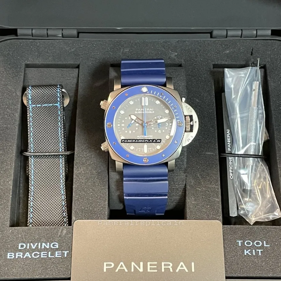 Superior Fake Panerai Luminor Submersible 47mm Titanium Case Mens/unisex Automatic Watch