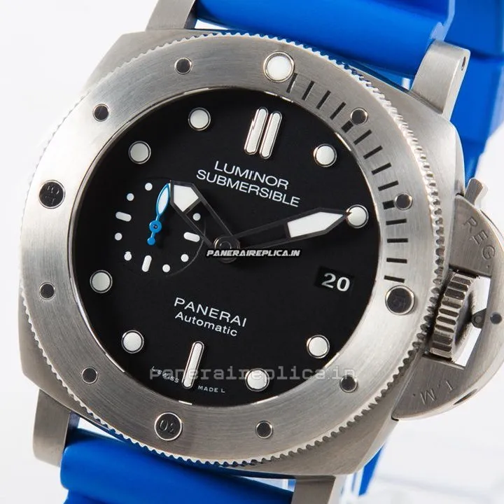 Fabulous Fake Panerai Luminor Submersible 47mm Titanium Case Mens/unisex Automatic Watch