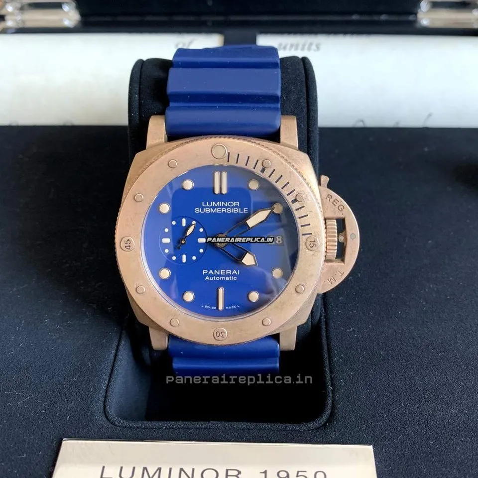 Lovely Fake Panerai Special Editions 47mm Bronze Case Mens/unisex Automatic Watch