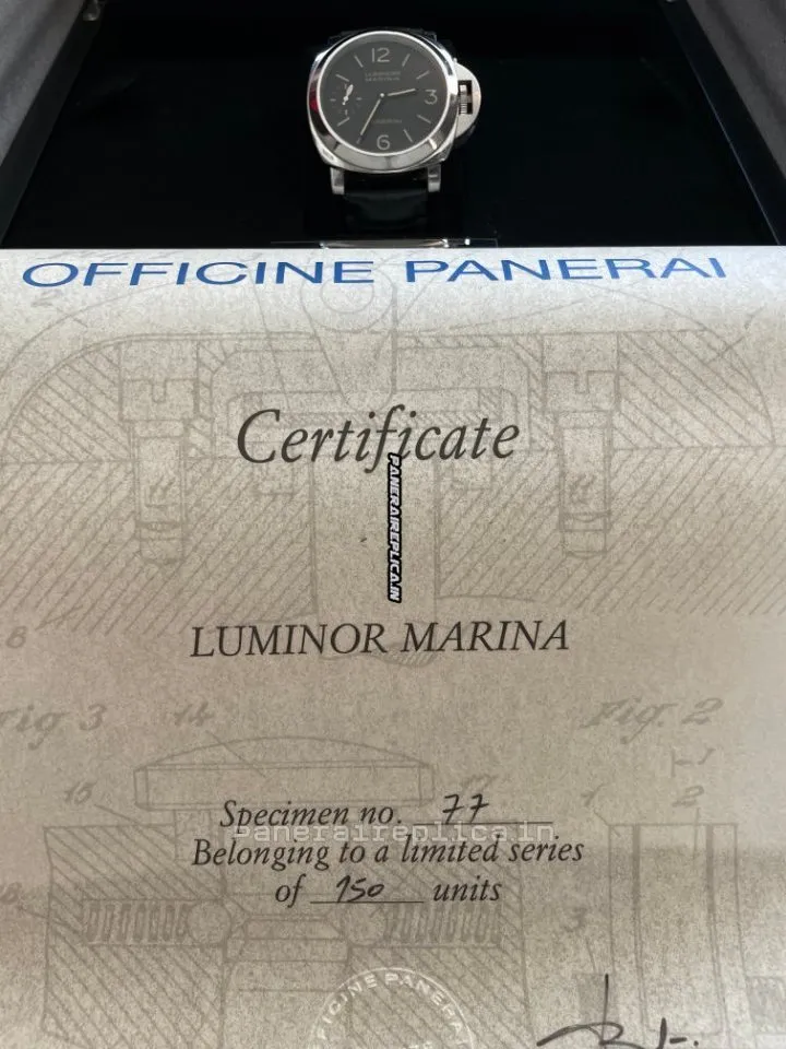 Alternative view of Incredible Fake Panerai Special Editions Steel Case Mens/unisex Automatic Watch