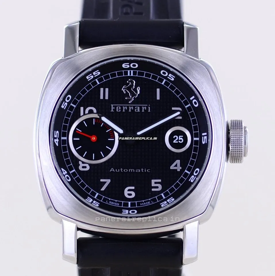 Fine Knockoff Panerai Ferrari 45mm Steel Case Mens/unisex Automatic Watch