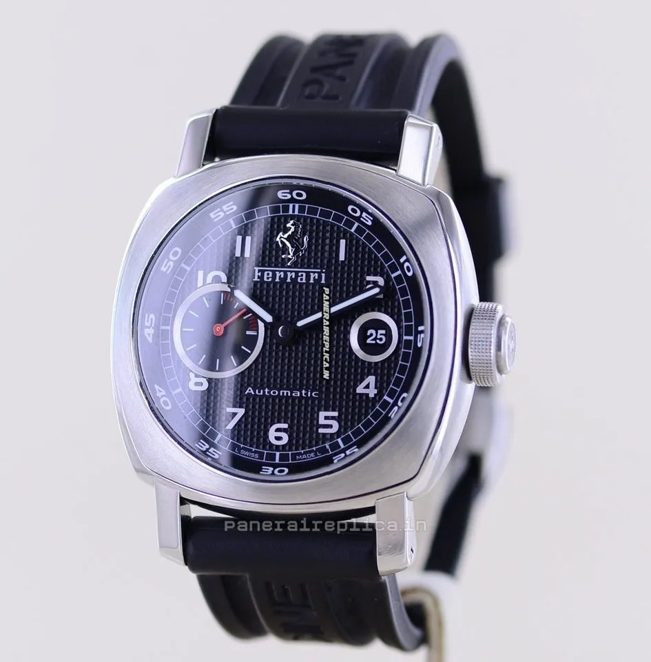 Alternative view of Fine Knockoff Panerai Ferrari 45mm Steel Case Mens/unisex Automatic Watch