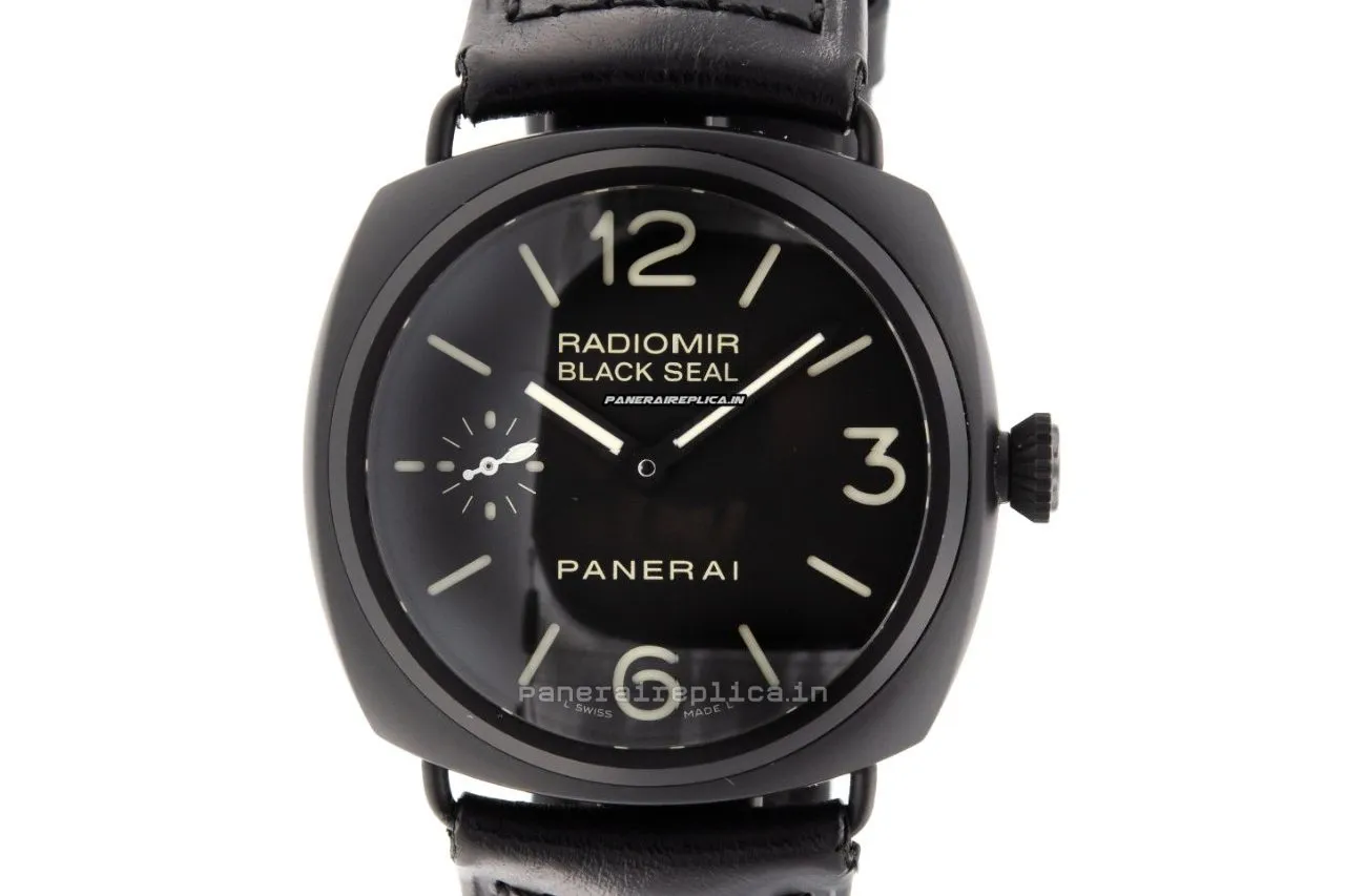 Great Replica Panerai Radiomir Black Seal 45mm Ceramic Case Mens/unisex Manual Winding Watch