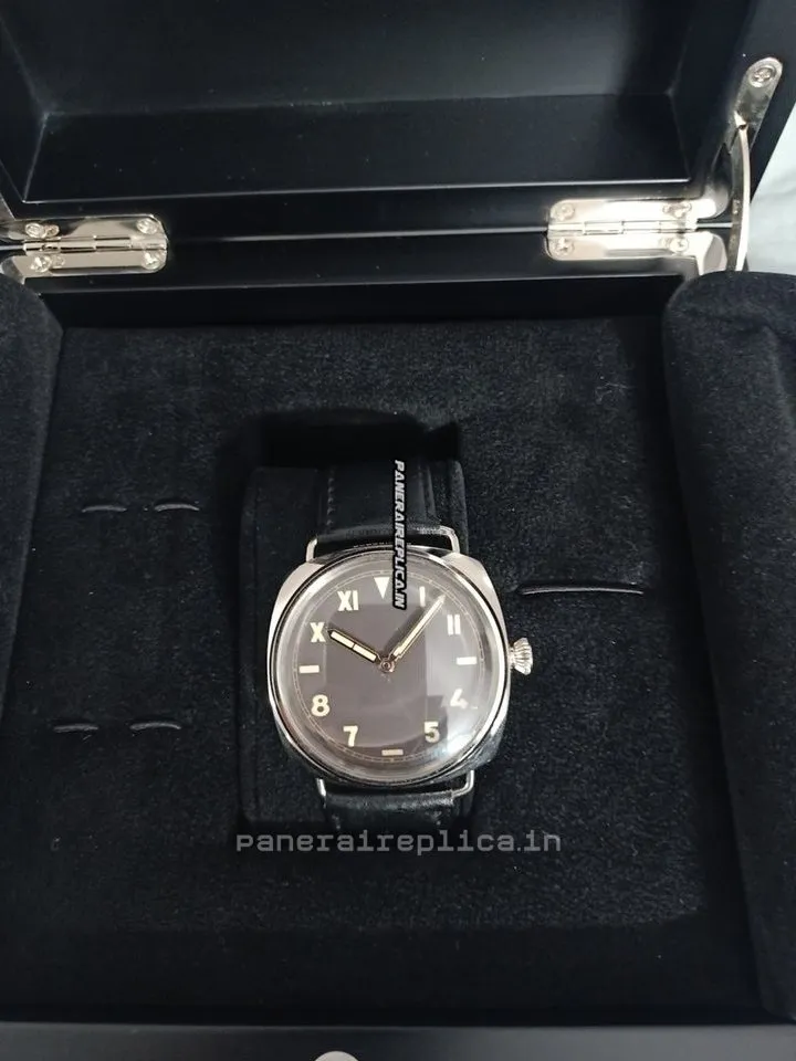 Incredible Replica Panerai Special Editions 47mm White Gold Case Mens/unisex Manual Winding Watch