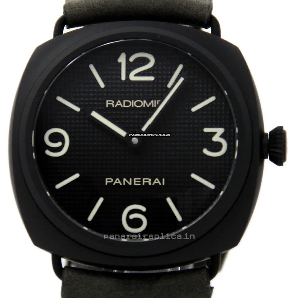 Fantastic Fakes Panerai Radiomir 45mm Ceramic Case Mens/unisex Manual Winding Watch