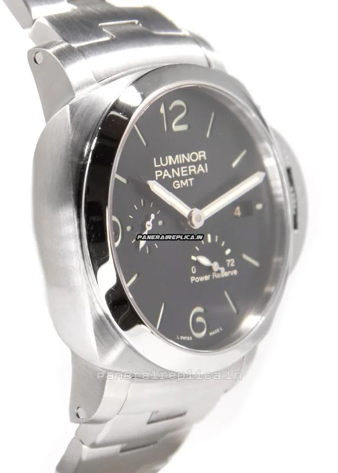 Alternative view of Mind-boggling Fake Panerai Luminor 1950 44mm Steel Case Mens/unisex Automatic Watch