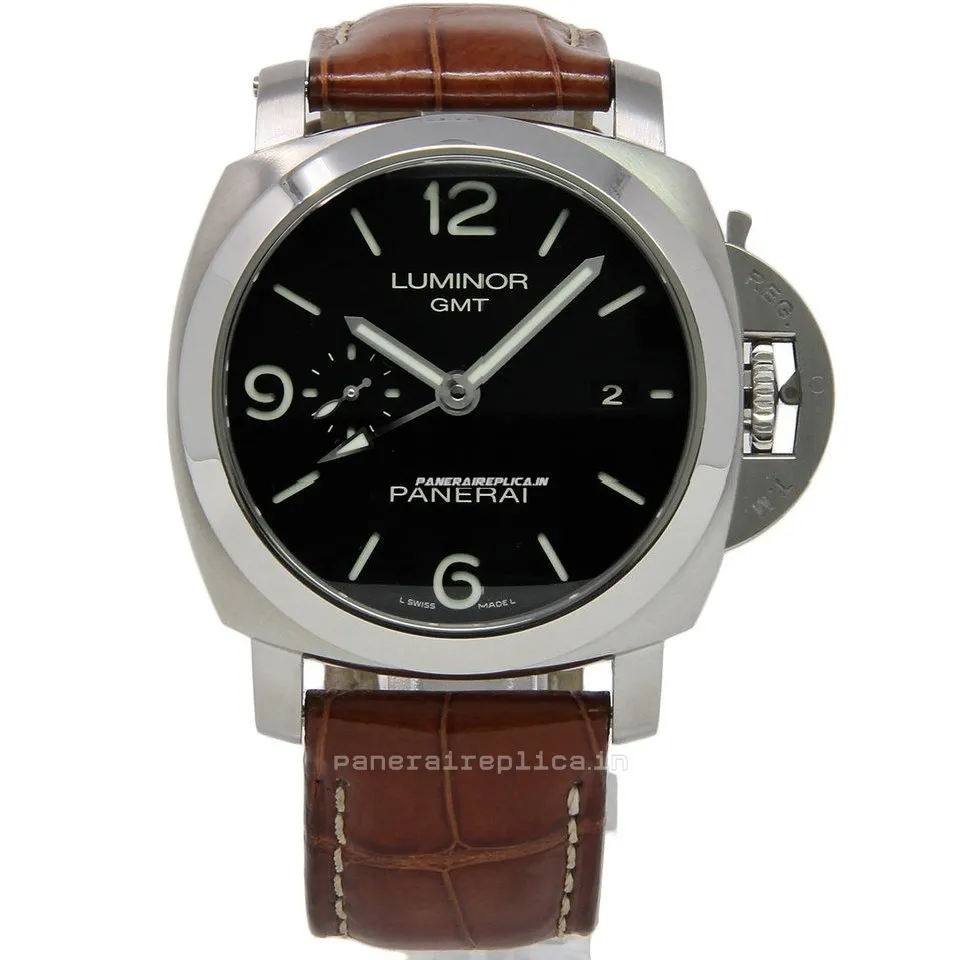 Alternative view of Quality Fakes Panerai Luminor 1950 44mm Steel Case Mens/unisex Automatic Watch