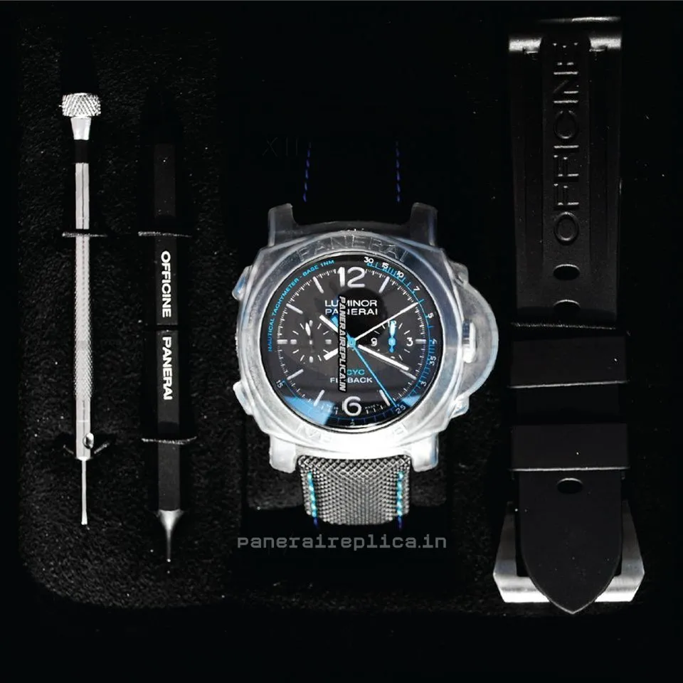 Alternative view of Neat Imitation Panerai Luminor 44mm Ceramic Case Mens/unisex Automatic Watch