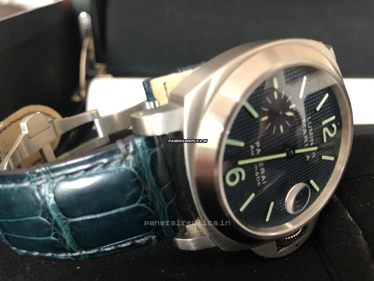 Alternative view of Ideal Copies Panerai Panerai Watches Steel Case Automatic Watch