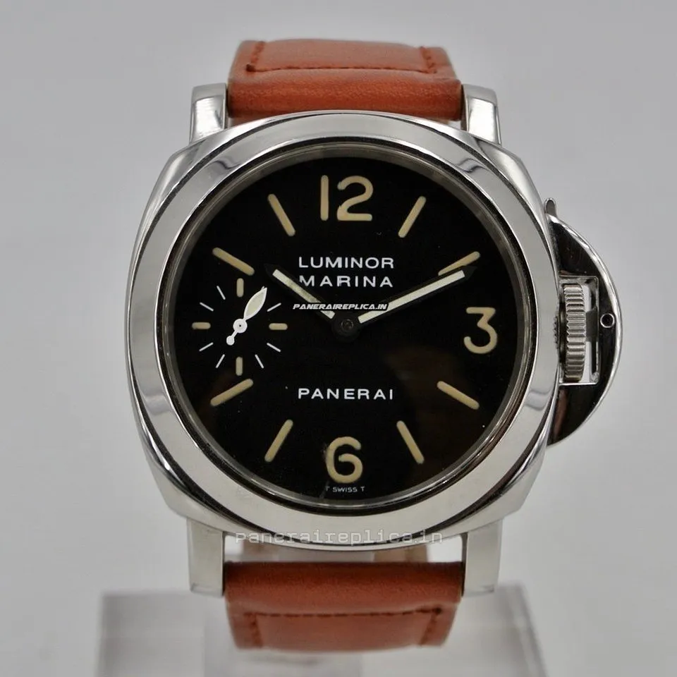 Alternative view of Affordable Replica Panerai Panerai Watches Steel Case Mens/unisex Manual Winding Watch