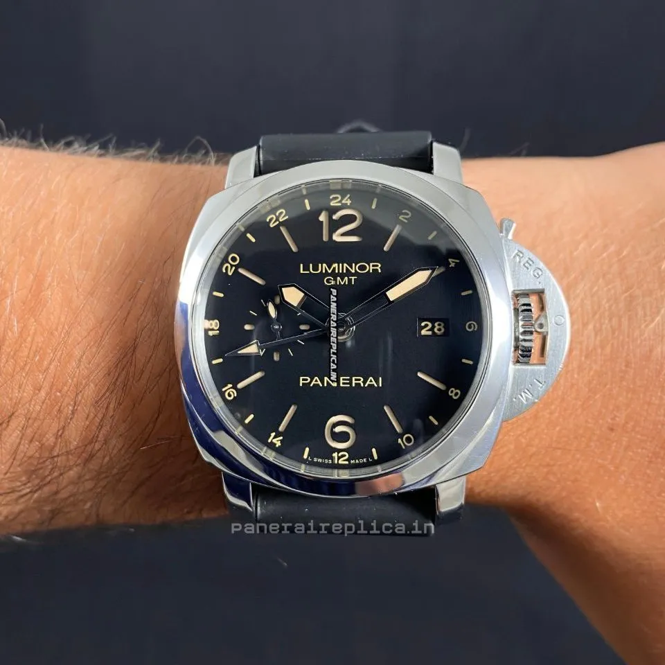 Alternative view of Fantastic Replica Panerai Luminor 1950 44mm Steel Case Mens/unisex Automatic Watch