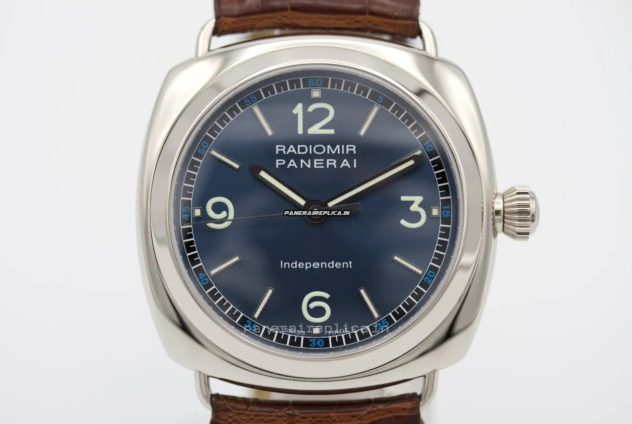 Nice Replica Panerai Special Editions 42mm White Gold Case Mens/unisex Manual Winding Watch