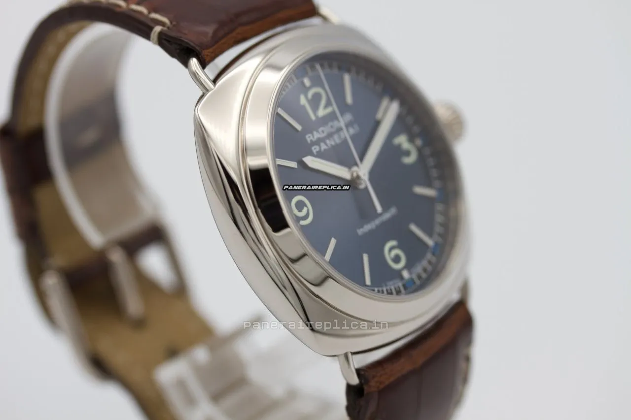 Alternative view of Nice Replica Panerai Special Editions 42mm White Gold Case Mens/unisex Manual Winding Watch