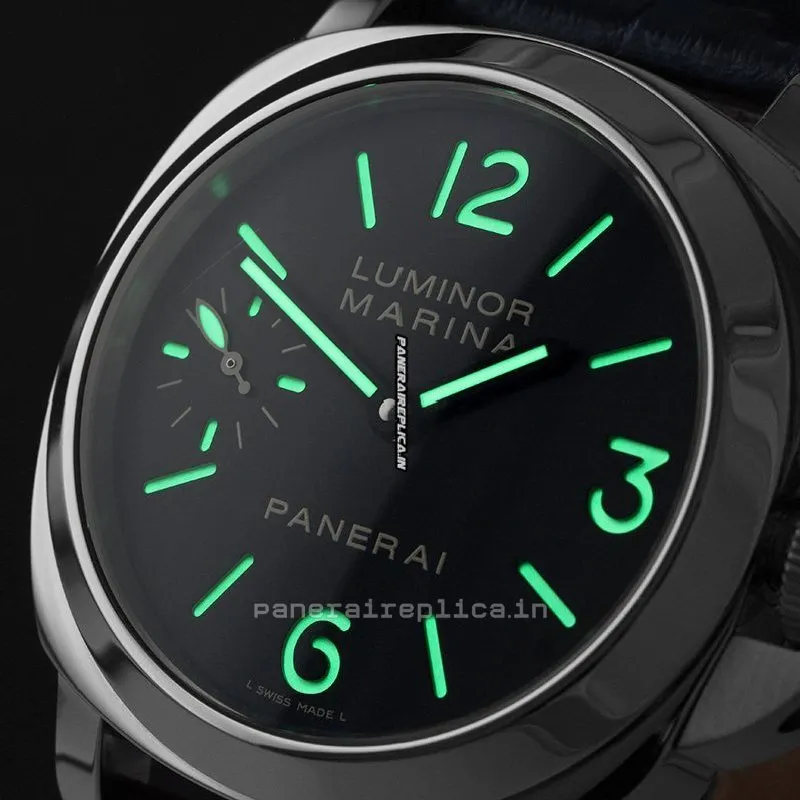 Alternative view of Affordable Replica Panerai Luminor Marina 44mm Steel Case Mens/unisex Manual Winding Watch