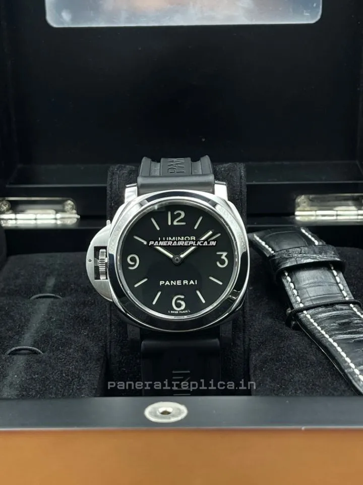 Stylish Imitation Panerai Luminor Base 44mm Steel Case Mens/unisex Manual Winding Watch