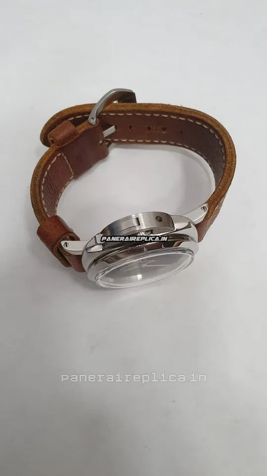 Alternative view of Wonderful Knockoff Panerai Luminor 1950 47mm Steel Case Mens/unisex Manual Winding Watch