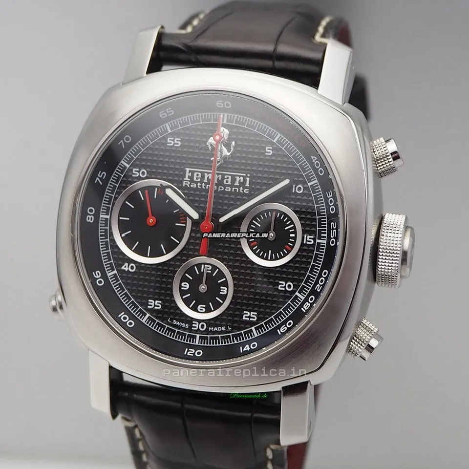 Epic Fake Panerai Ferrari 45mm Steel Case Automatic Watch