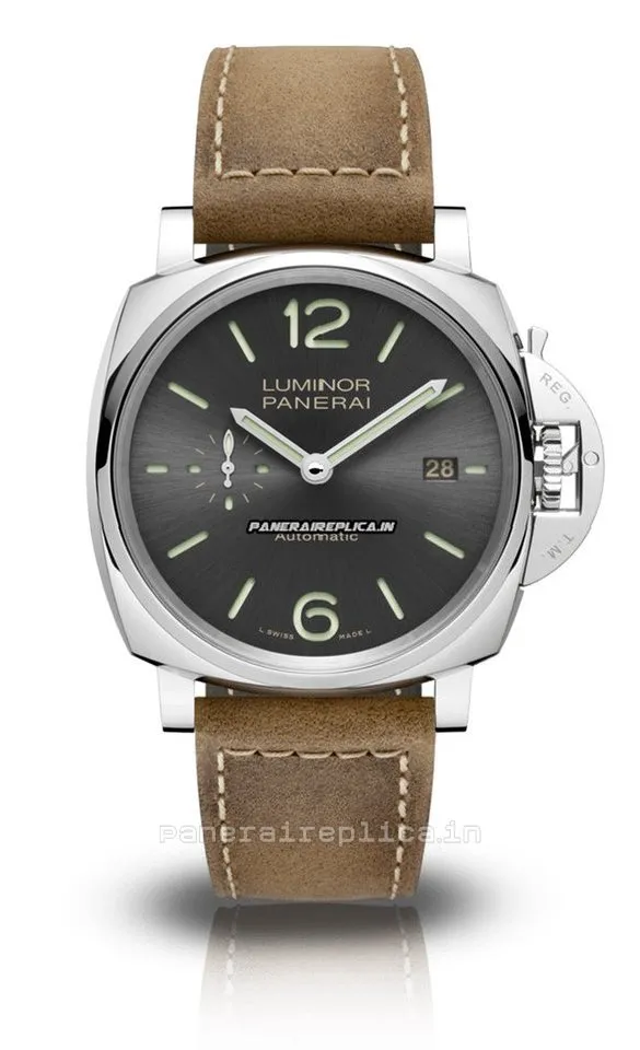 Alternative view of Excellent Replica Panerai Luminor Due 42mm Steel Case Mens/unisex Automatic Watch