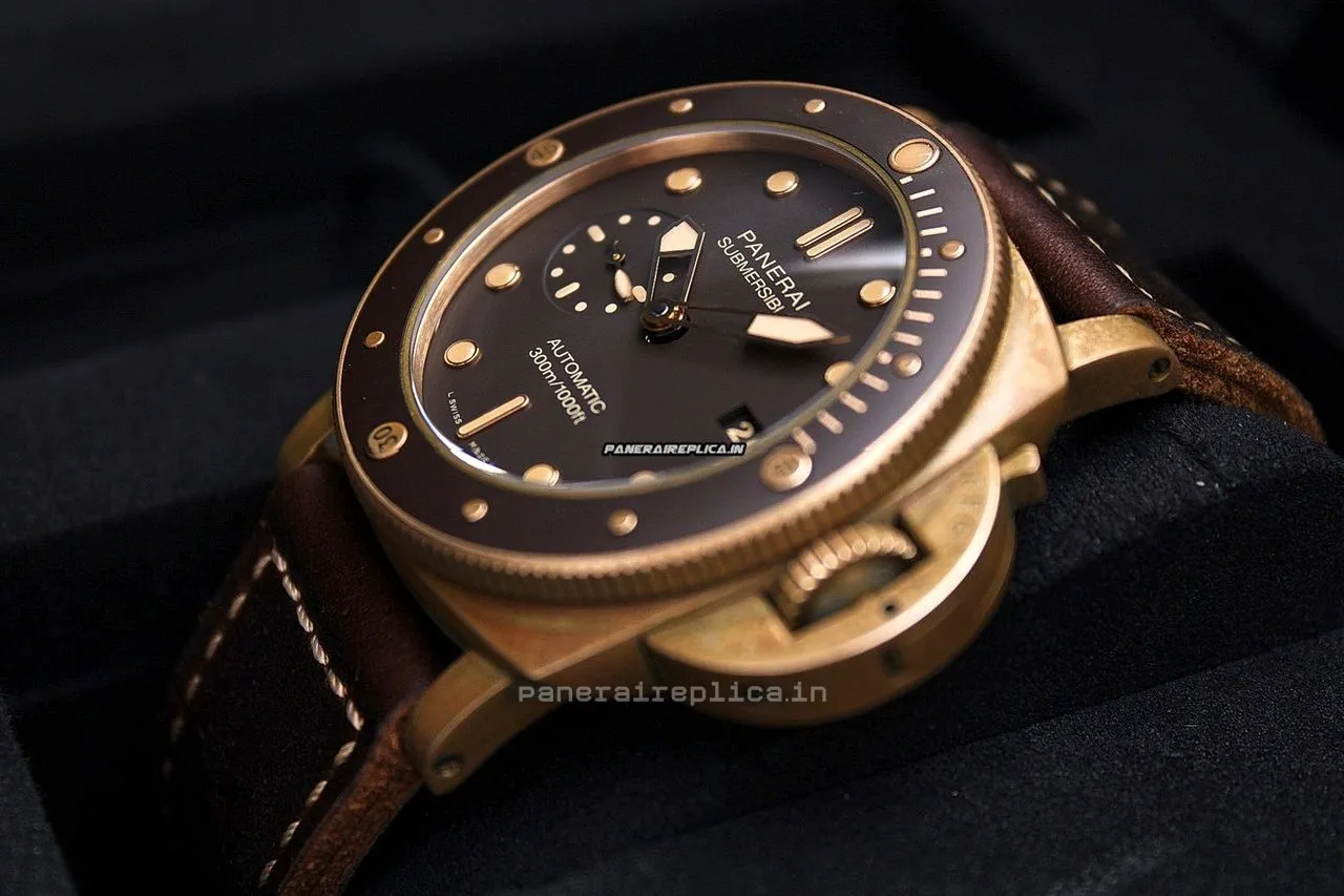 Alternative view of Epic Replica Panerai Luminor Submersible 47mm Bronze Case Mens/unisex Automatic Watch
