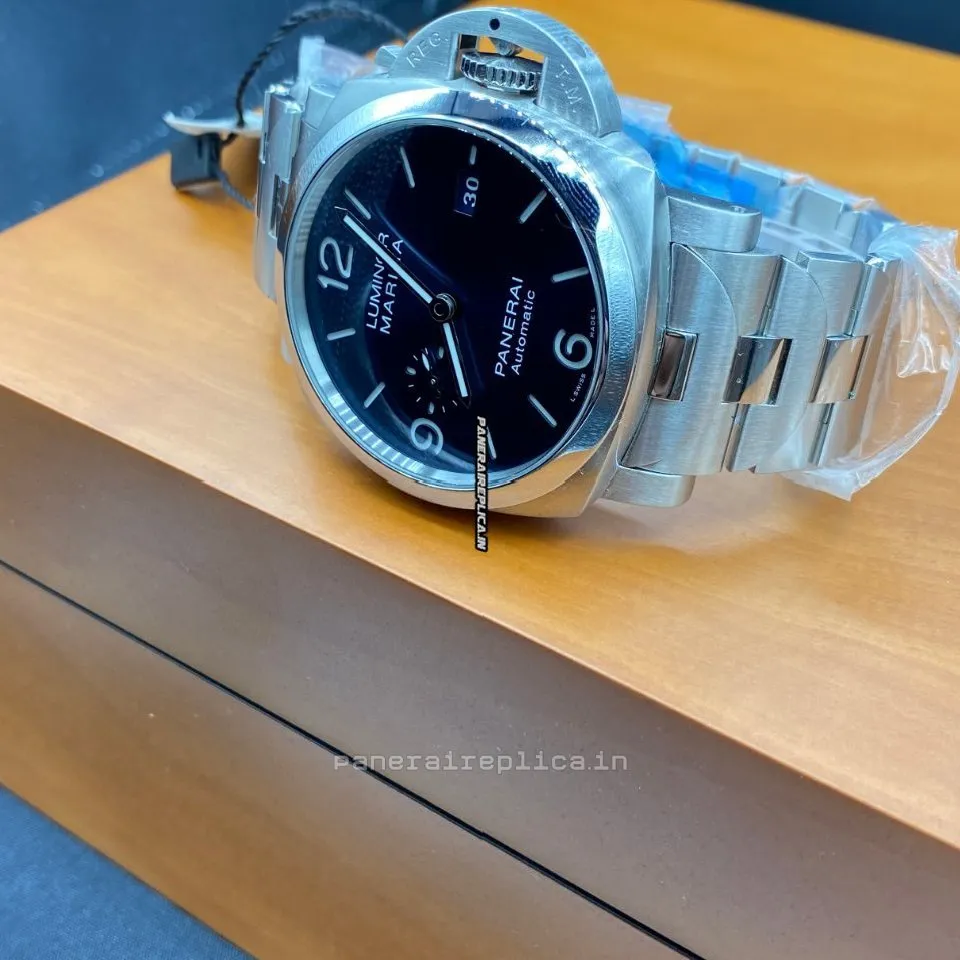 Alternative view of Wholesale Fakes Panerai Panerai Watches Steel Case Mens/unisex Automatic Watch