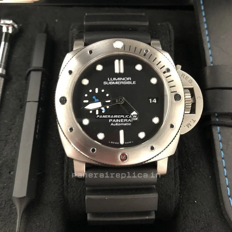 Best Fake Panerai Luminor Submersible 47mm Titanium Case Mens/unisex Automatic Watch