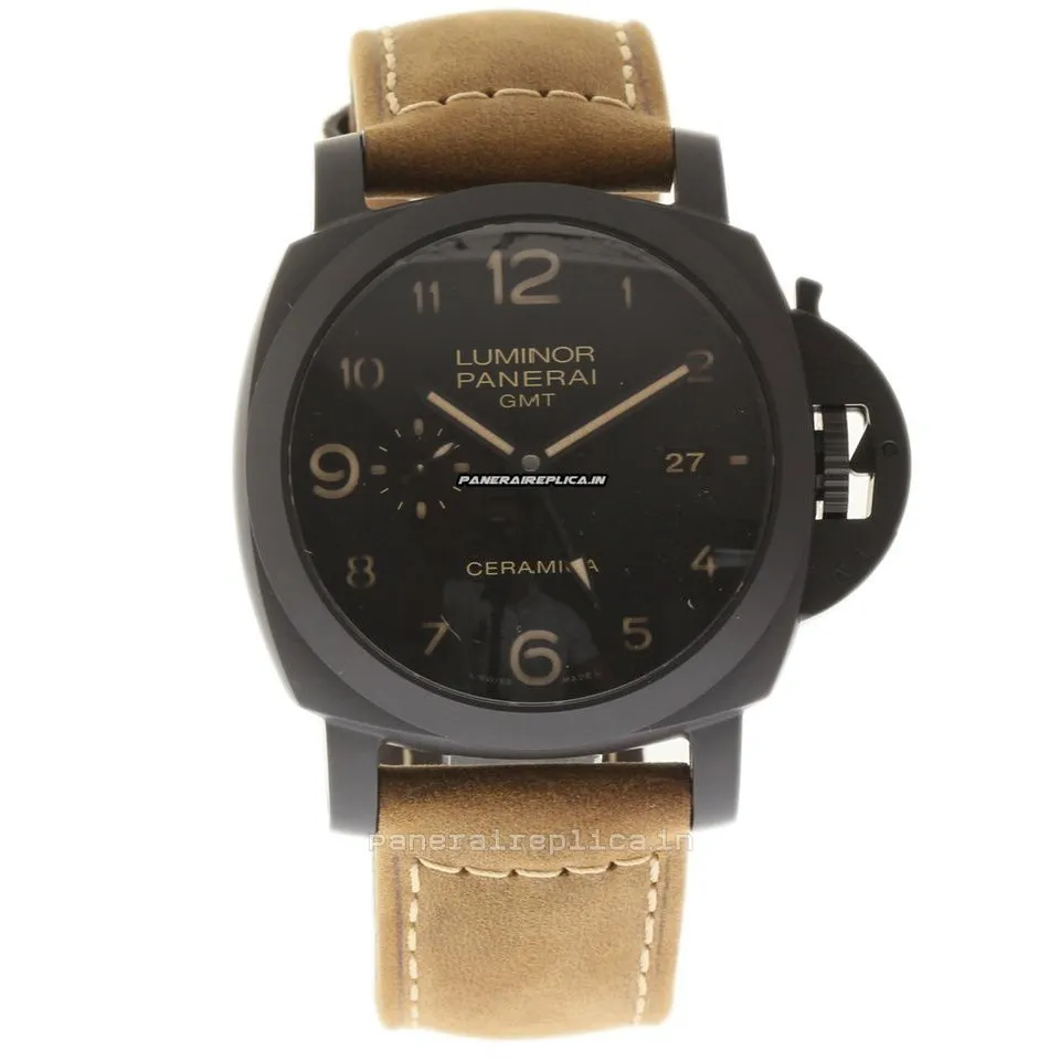 Alternative view of High-end Replica Panerai Luminor 1950 44mm Ceramic Case Mens/unisex Automatic Watch