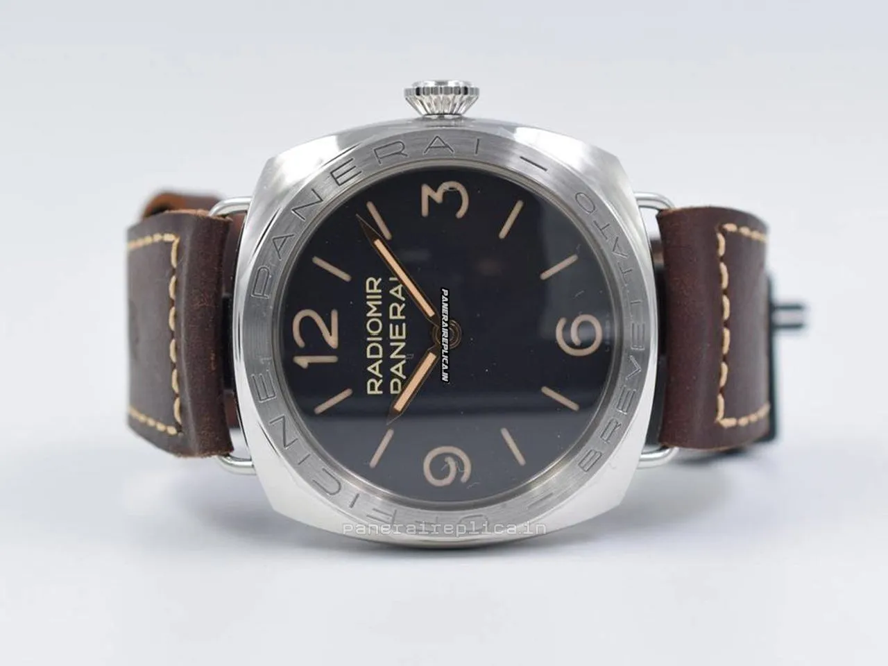 Alternative view of Affordable Replicas Panerai Special Editions 47mm Steel Case Mens/unisex Manual Winding Watch