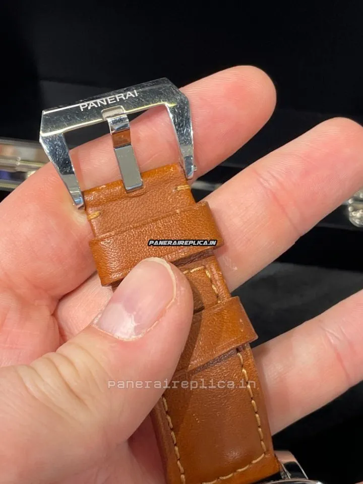 Alternative view of Lovely Clone Panerai Luminor Marina 44mm Steel Case Mens/unisex Manual Winding Watch