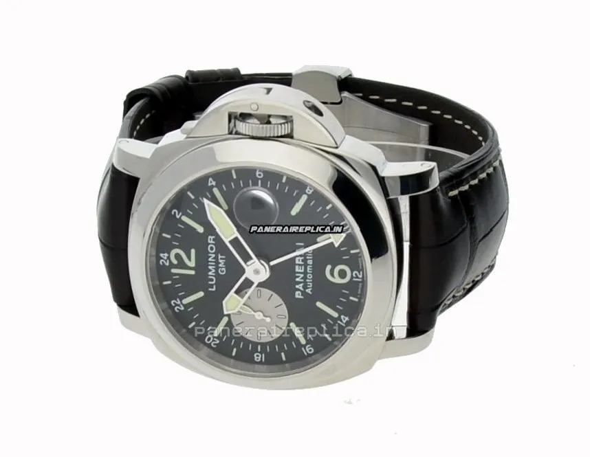 Suitable Knockoff Panerai Luminor Gmt Automatic 44mm Steel Case Mens/unisex Automatic Watch