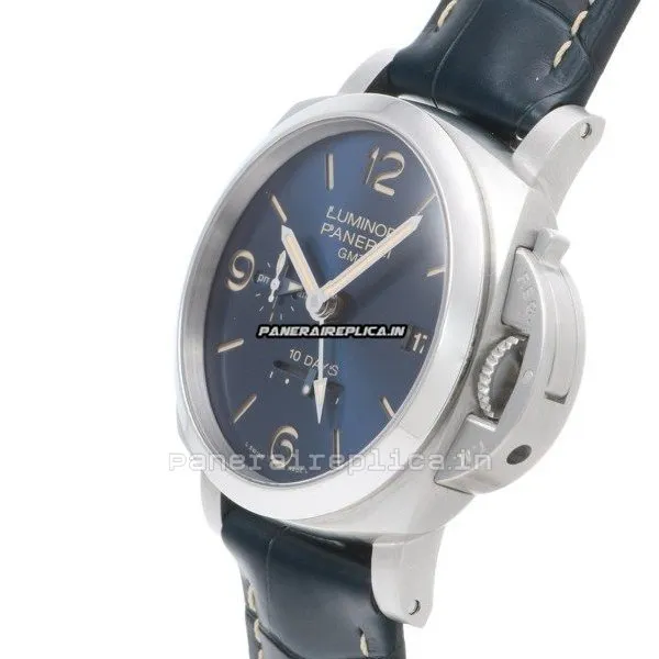 Alternative view of Best Fakes Panerai Luminor 1950 44mm Steel Case Automatic Watch