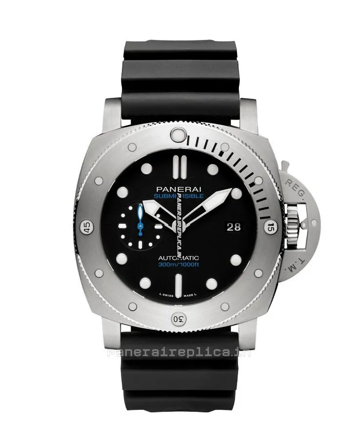 Alternative view of Amazing Copies Panerai Luminor Submersible 47mm Titanium Case Mens/unisex Automatic Watch