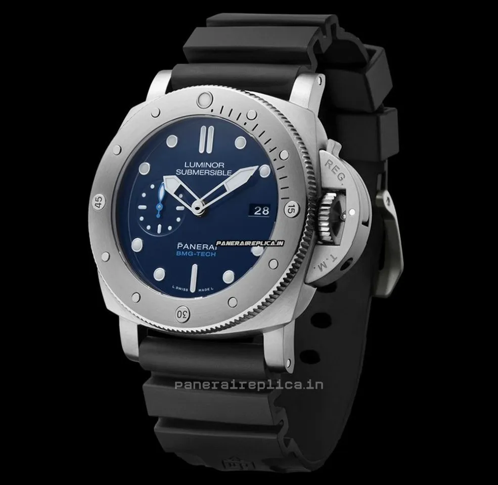 Superior Copy Panerai Luminor Submersible 47mm Titanium Case Mens/unisex Automatic Watch