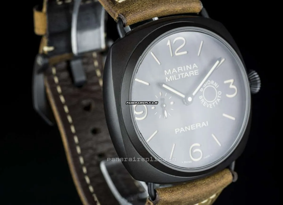 Alternative view of Beautiful Fake Panerai Special Editions 47mm Ceramic Case Mens/unisex Manual Winding Watch