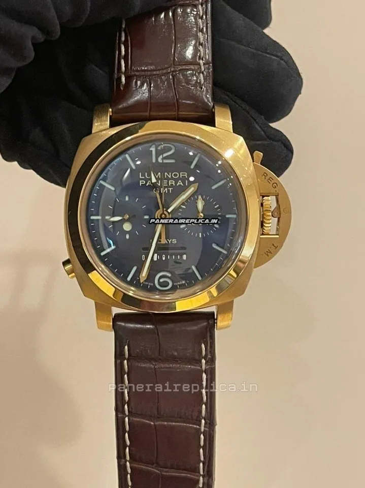 Good Copy Panerai Special Editions 44mm Rose Gold Case Mens/unisex Manual Winding Watch