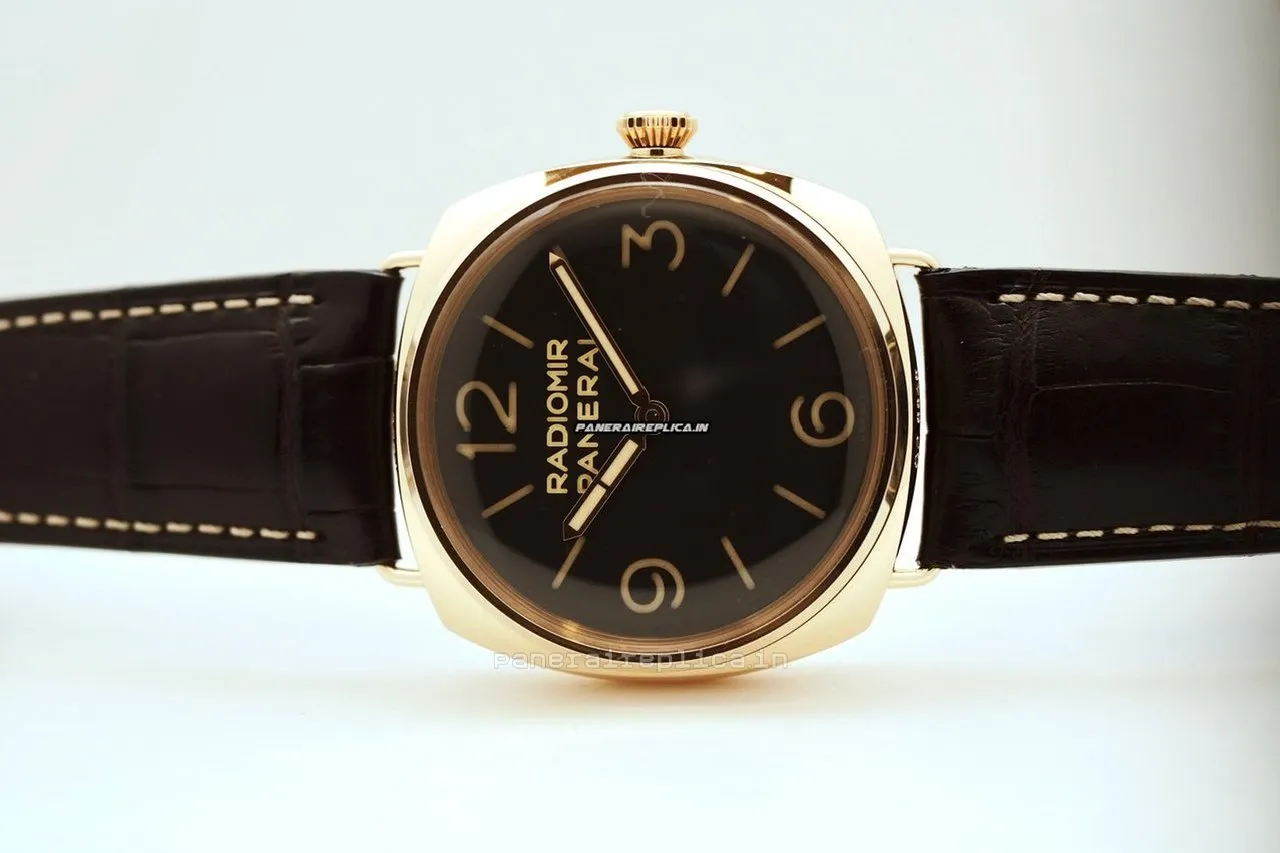 Epic Fakes Panerai Special Editions 47mm Rose Gold Case Mens/unisex Manual Winding Watch