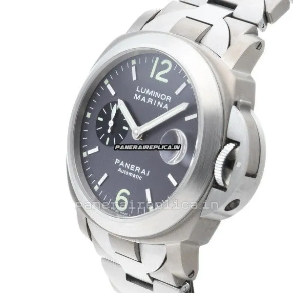 Alternative view of Trustworthy Copy Panerai Luminor Marina 44mm Titanium Case Automatic Watch