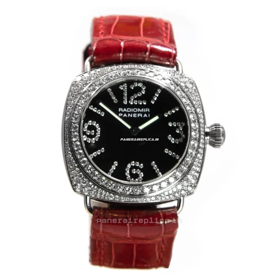 High-end Fake Panerai Radiomir 38mm White Gold Case Womens Automatic Watch