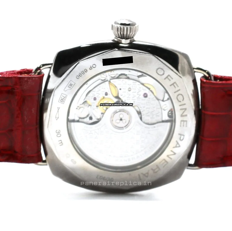 Alternative view of High-end Fake Panerai Radiomir 38mm White Gold Case Womens Automatic Watch