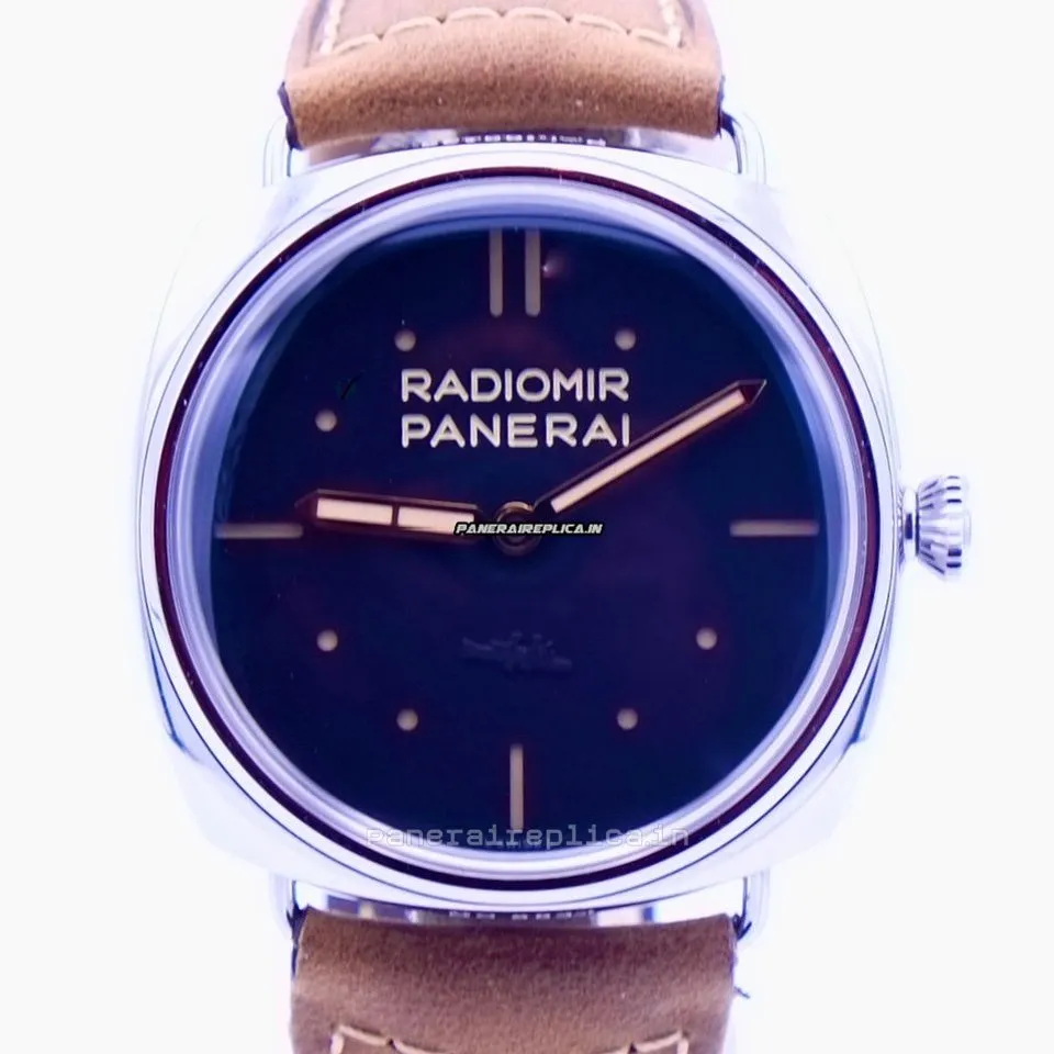 Top Fake Panerai Radiomir 3 Days Gmt 47mm Steel Case Mens/unisex Manual Winding Watch