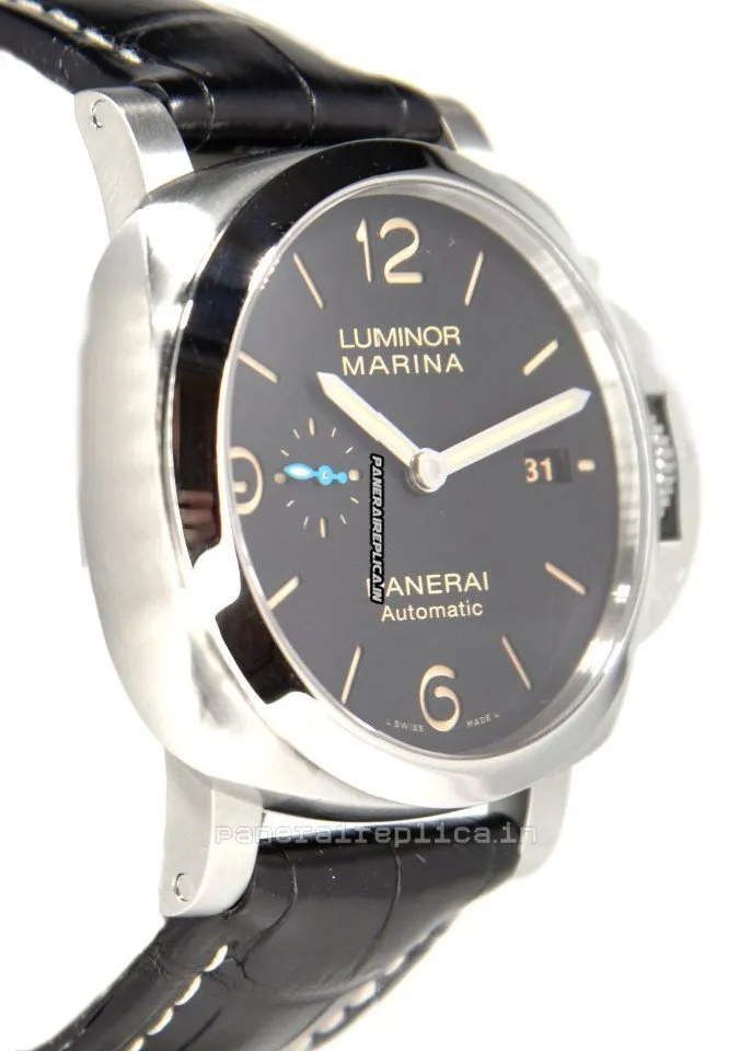 Alternative view of Pleasing Fakes Panerai Luminor Marina 44mm Steel Case Mens/unisex Automatic Watch