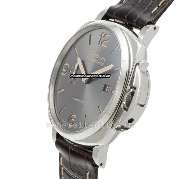 Alternative view of Good Replica Panerai Panerai Watches 45mm Steel Case Automatic Watch