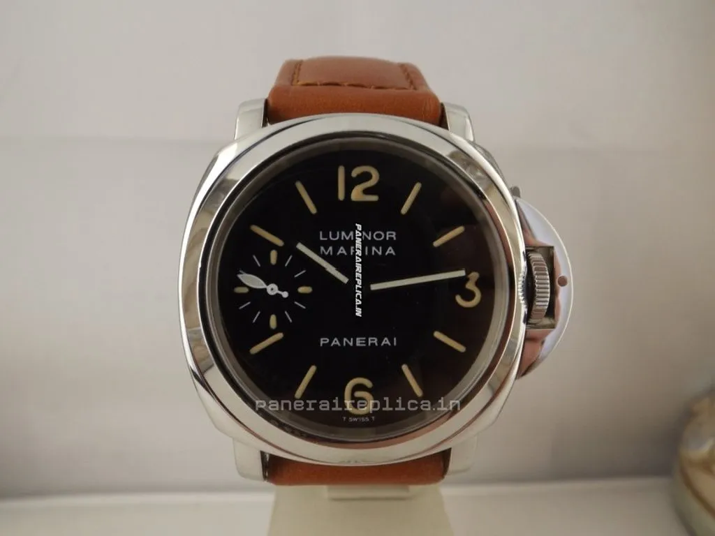 Epic Replica Panerai Luminor Marina 44mm Steel Case Manual Winding Watch