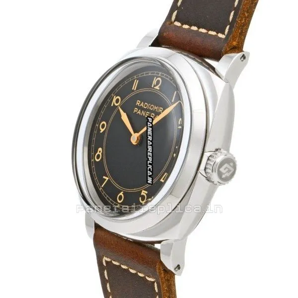 Alternative view of Discount Imitation Panerai Special Editions 47mm Steel Case Manual Winding Watch