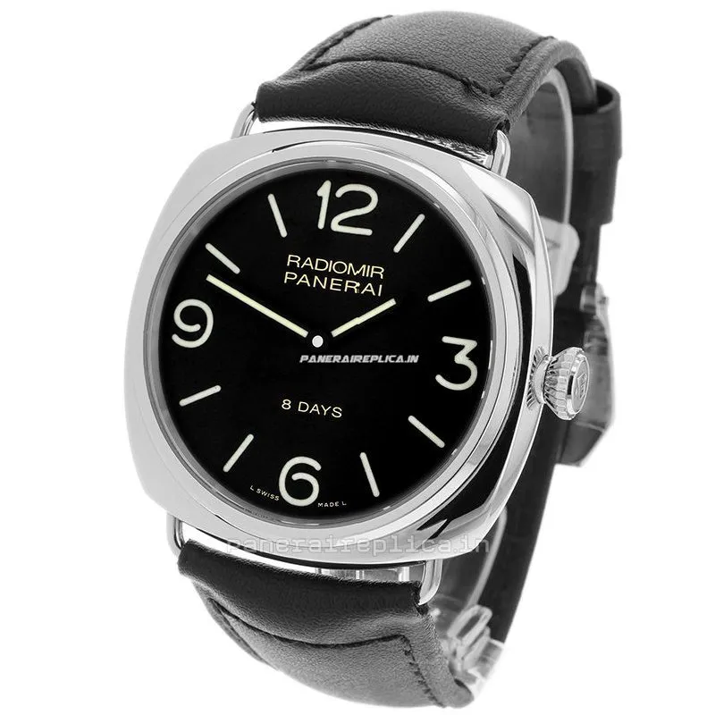 Stylish Fake Panerai Radiomir 8 Days Gmt 45mm Steel Case Mens/unisex Watch
