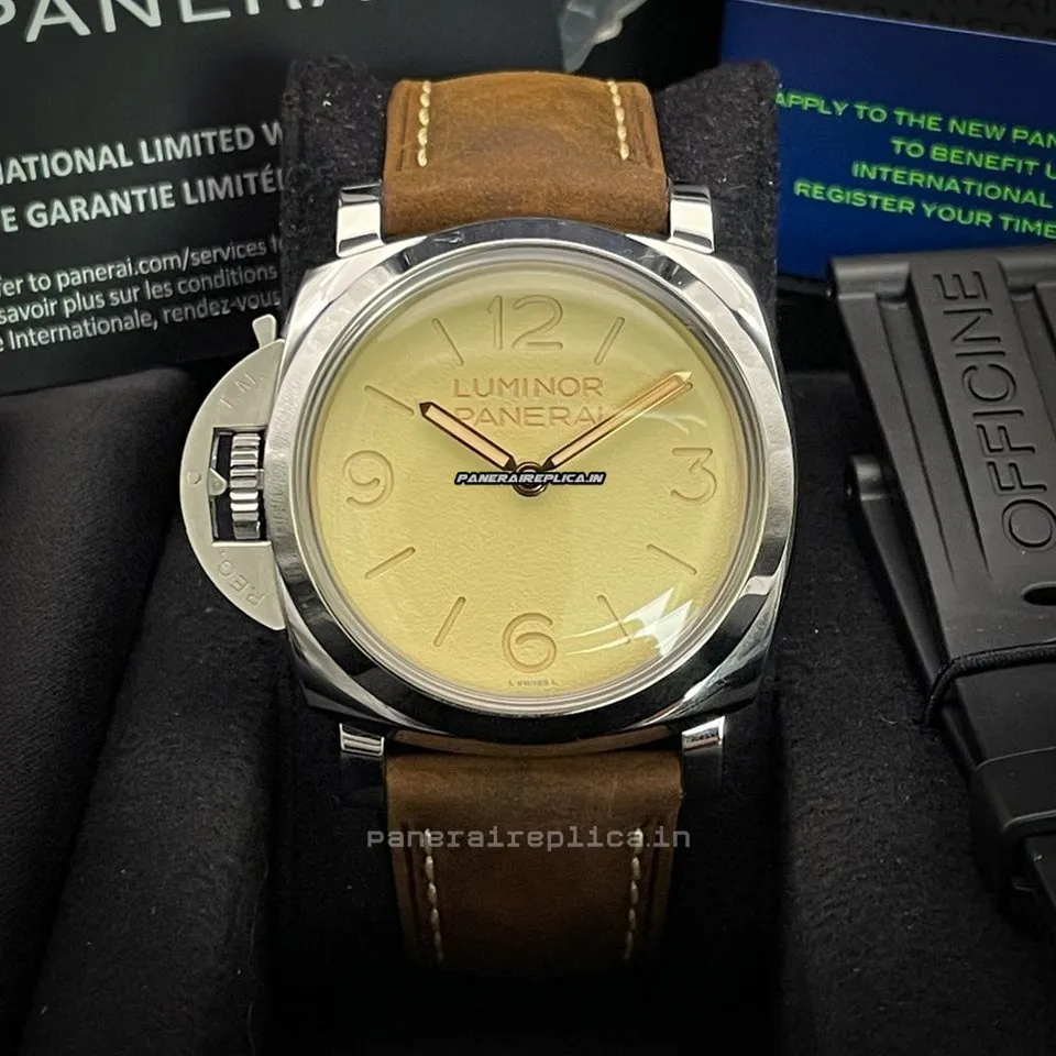 Alternative view of Great Replica Panerai Special Editions 47mm Steel Case Mens/unisex Manual Winding Watch