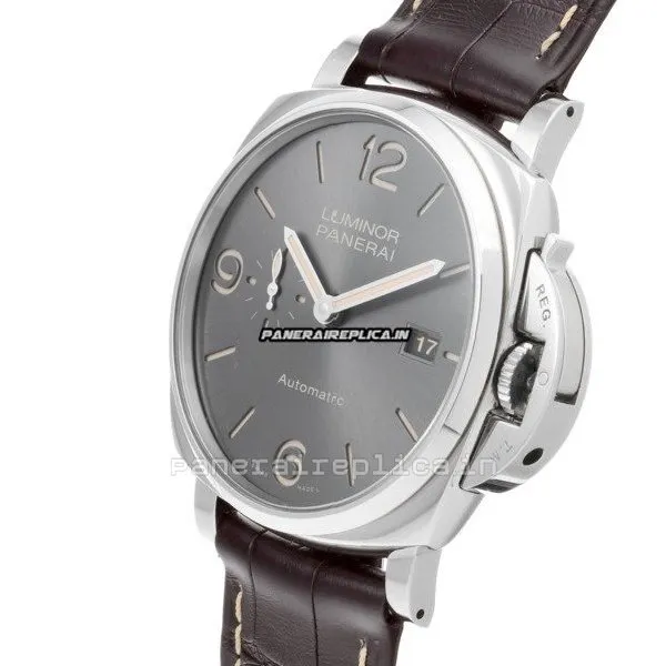 Alternative view of Attractive Copies Panerai Panerai Watches 45mm Steel Case Automatic Watch
