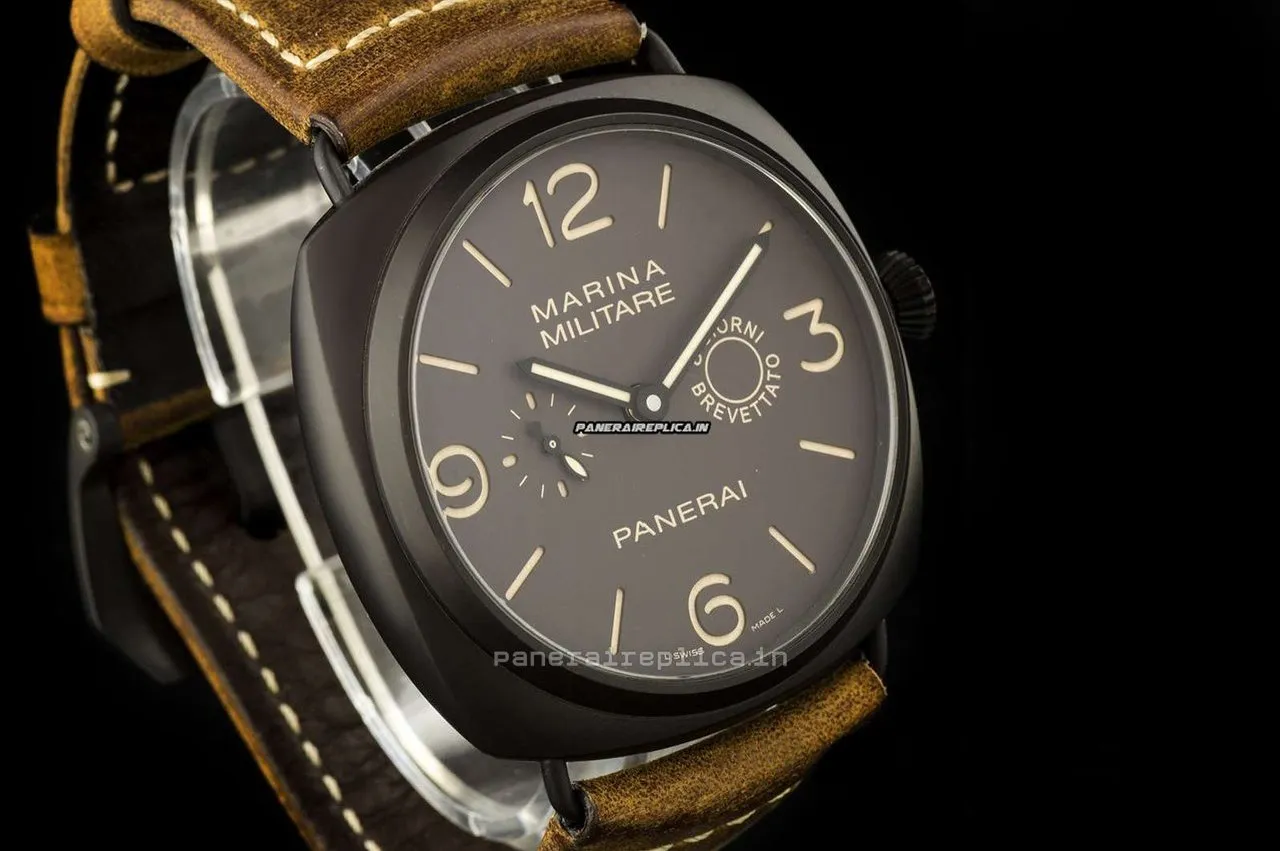 Alternative view of Special Clone Panerai Special Editions 47mm Ceramic Case Mens/unisex Manual Winding Watch