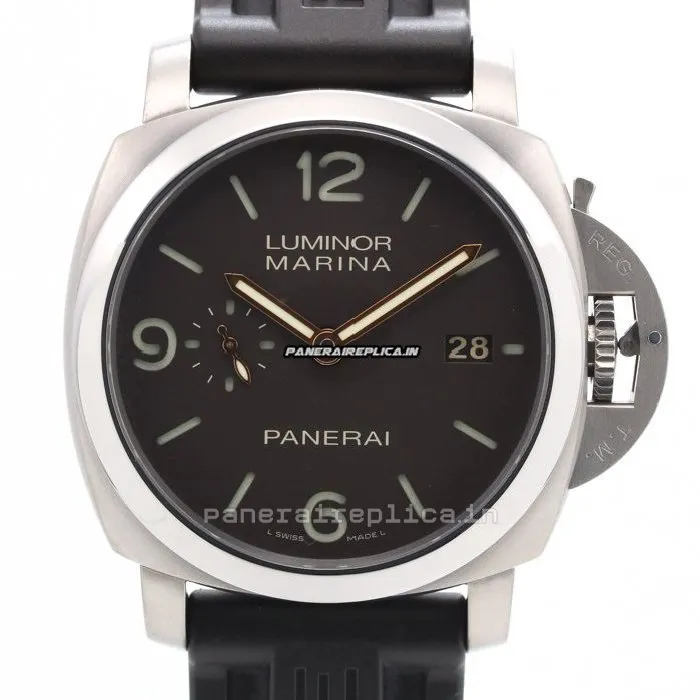 Alternative view of Offering Replica Panerai Luminor Marina 44mm Titanium Case Mens/unisex Automatic Watch